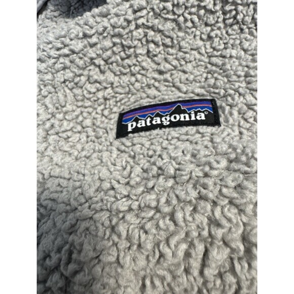 Patagonia los gatos Fleece Jacket womens M 1/4 Quarter Zip Pullover - Picture 5 of 5